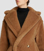 Beige Teddy Bear Icon Coat