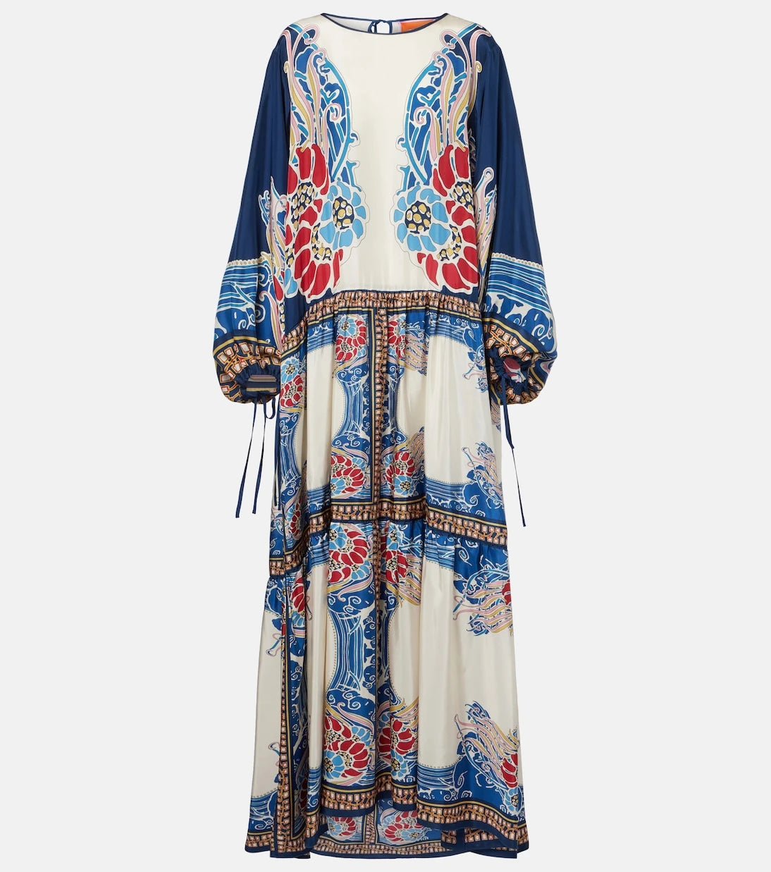 La DoubleJ - Vesta printed silk maxi dress