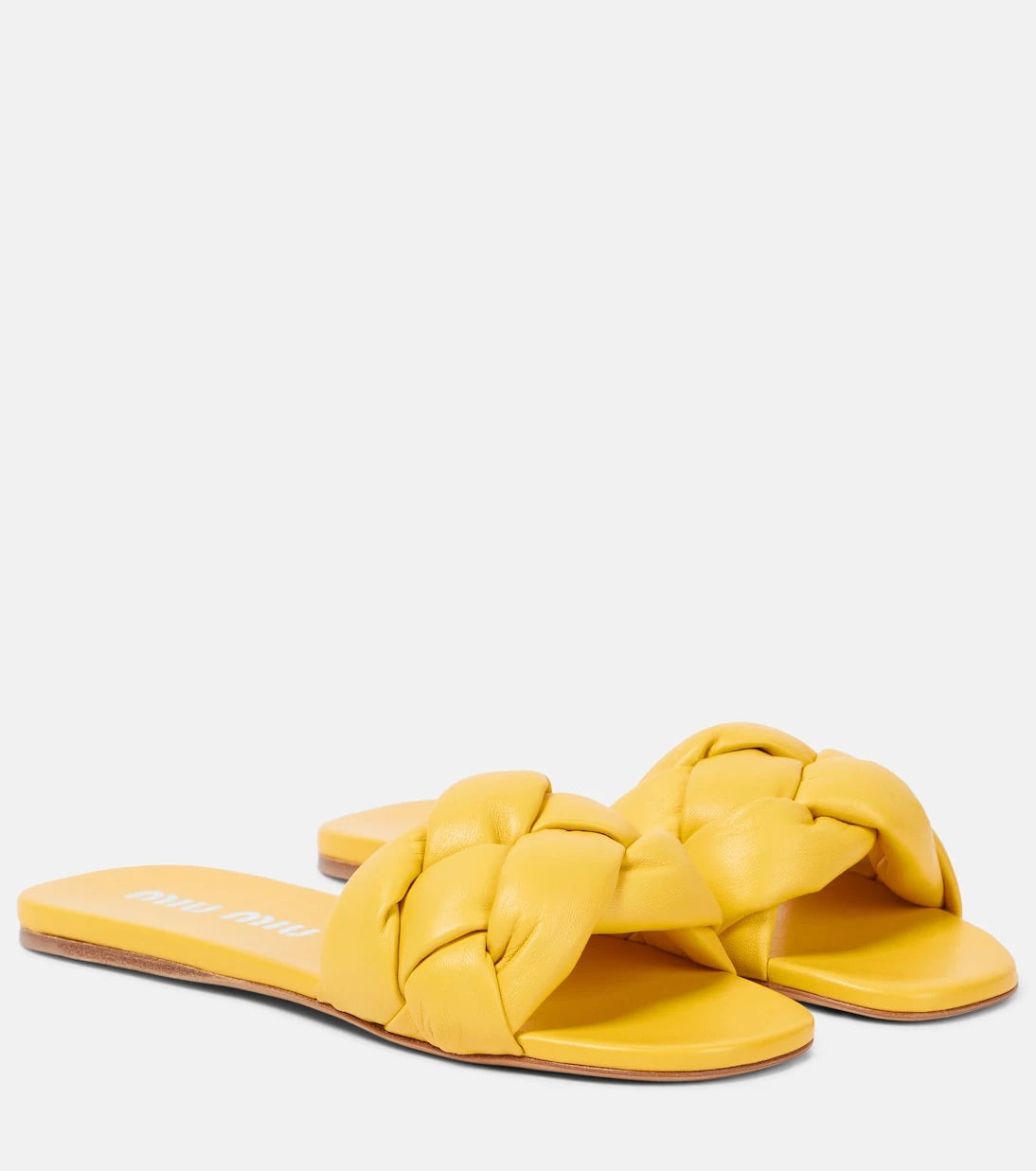 Miu Miu - Leather sandals