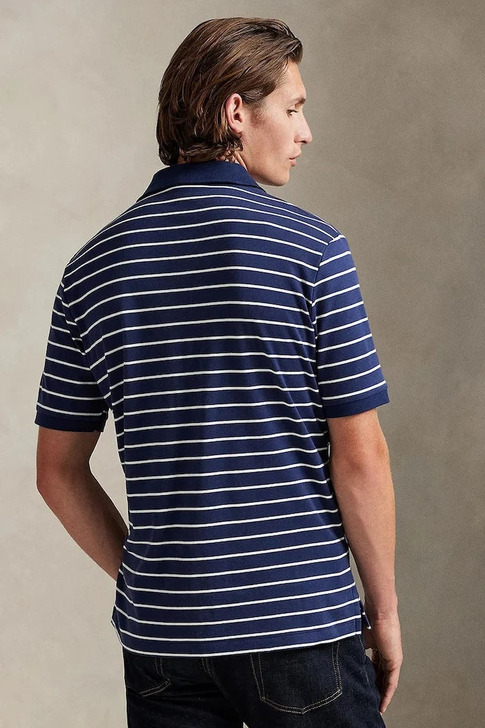Памучна тениска с яка Polo Ralph Lauren