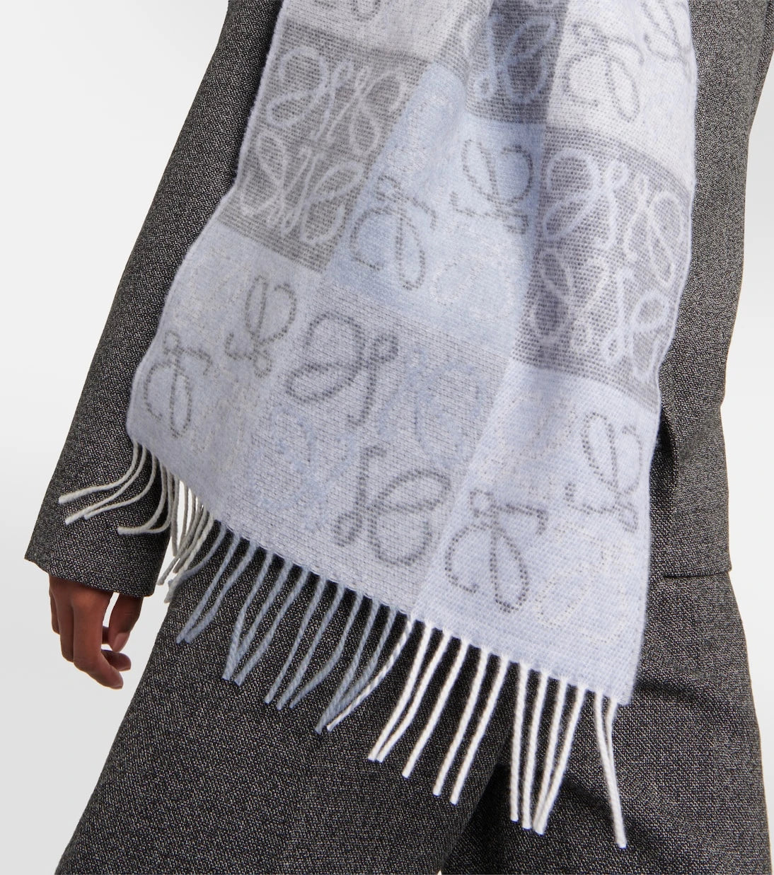 Loewe - Anagram wool and cashmere scarf