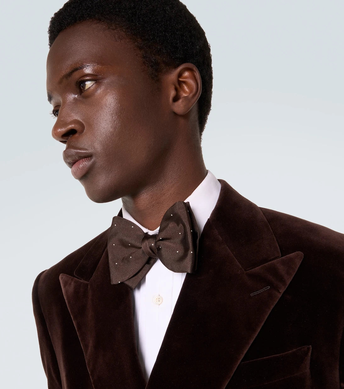 Dunhill - Polka-dot silk bow tie