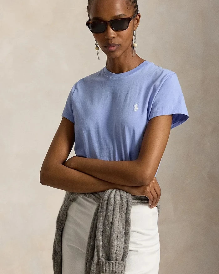Polo Ralph Lauren pamuklu kadın tişörtü