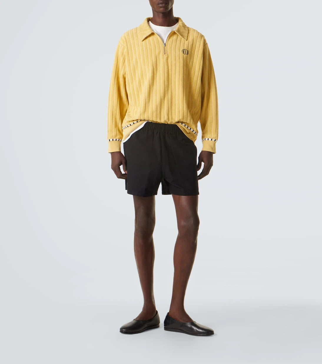 Bode - Croquet Ground cotton terry sweater