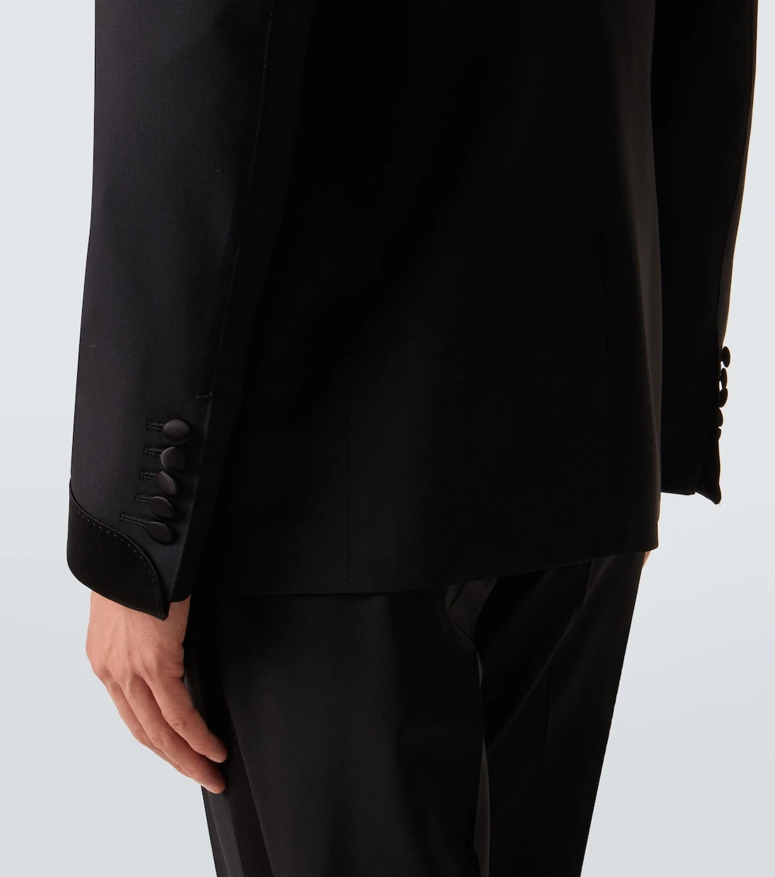 Tom Ford - Shelton satin-trimmed wool-blend tuxedo