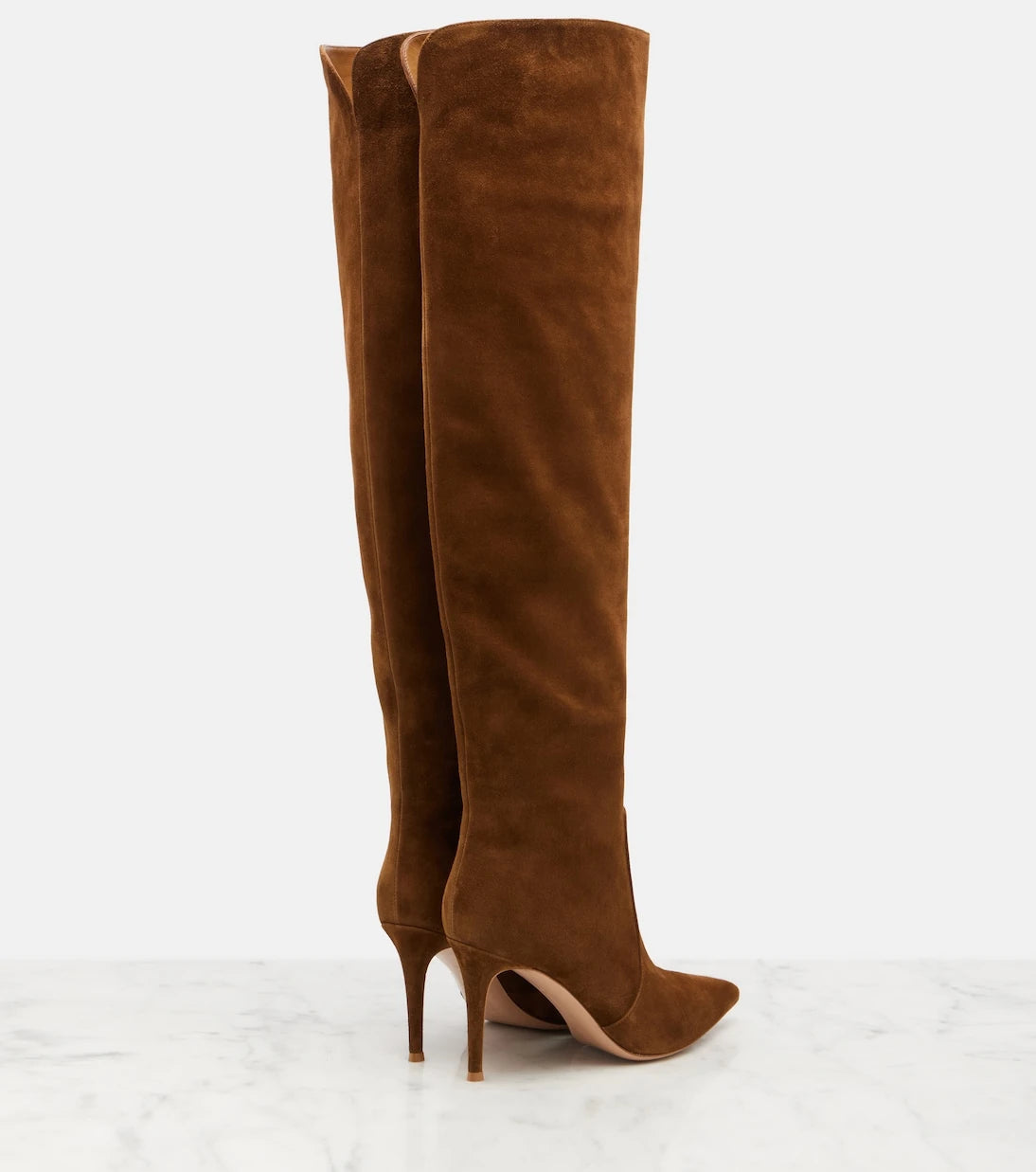 Gianvito Rossi - Hansen suede knee-high boots