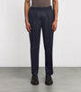 Wool Tapered Trousers