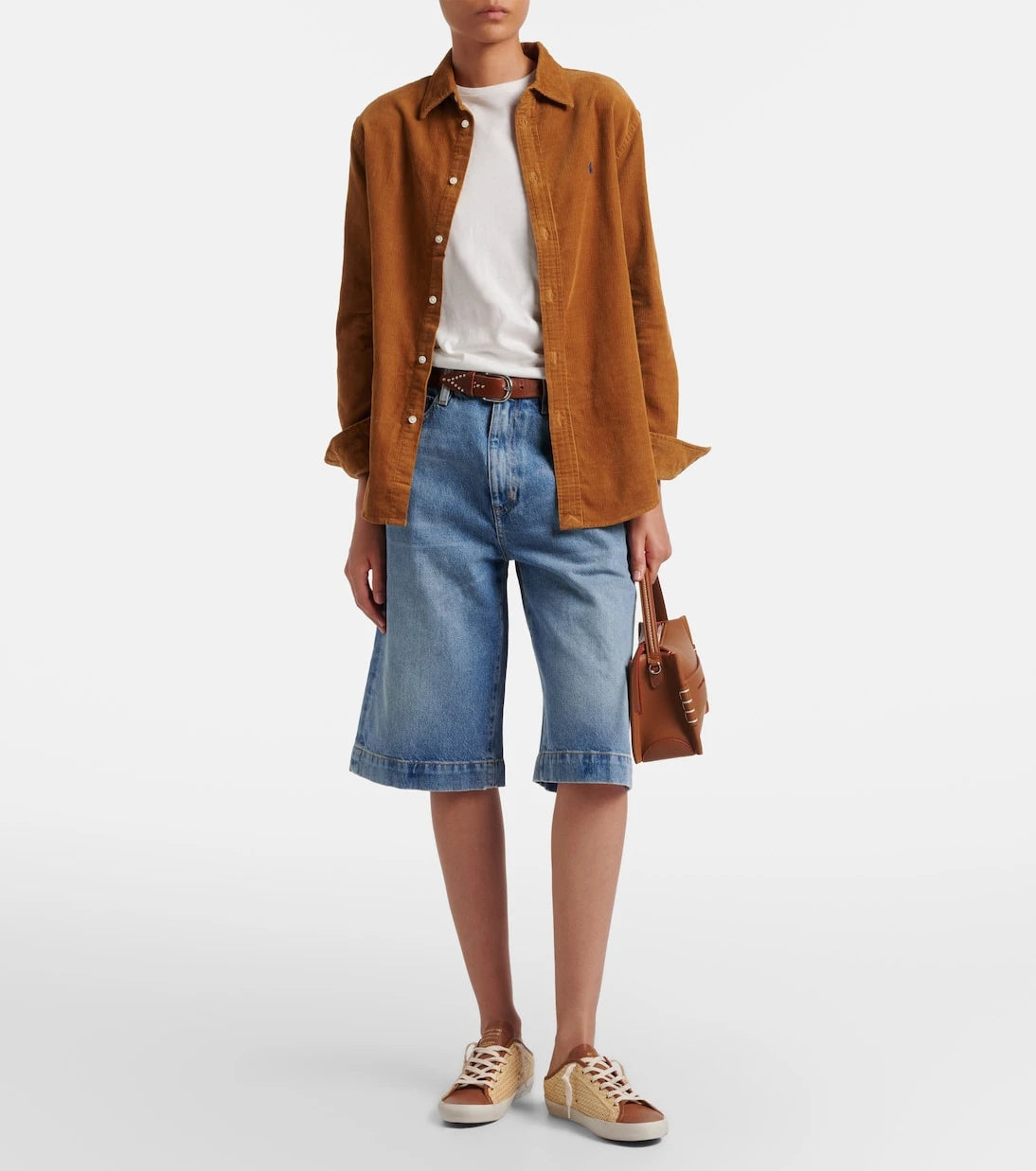 Golden Goose - Super-Star raffia and leather mules