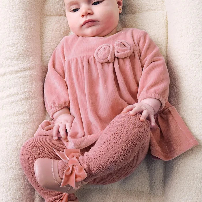 Mayoral Newborn рокля от джинс