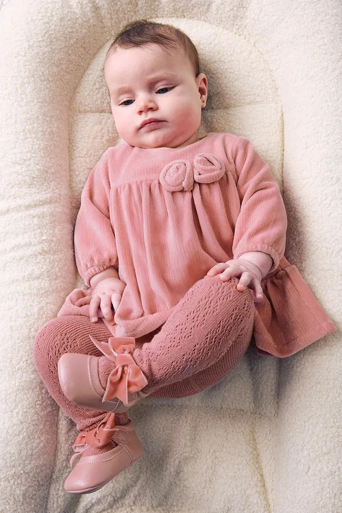 Mayoral Newborn рокля от джинс