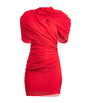 Red Draped Castagna Mini Dress