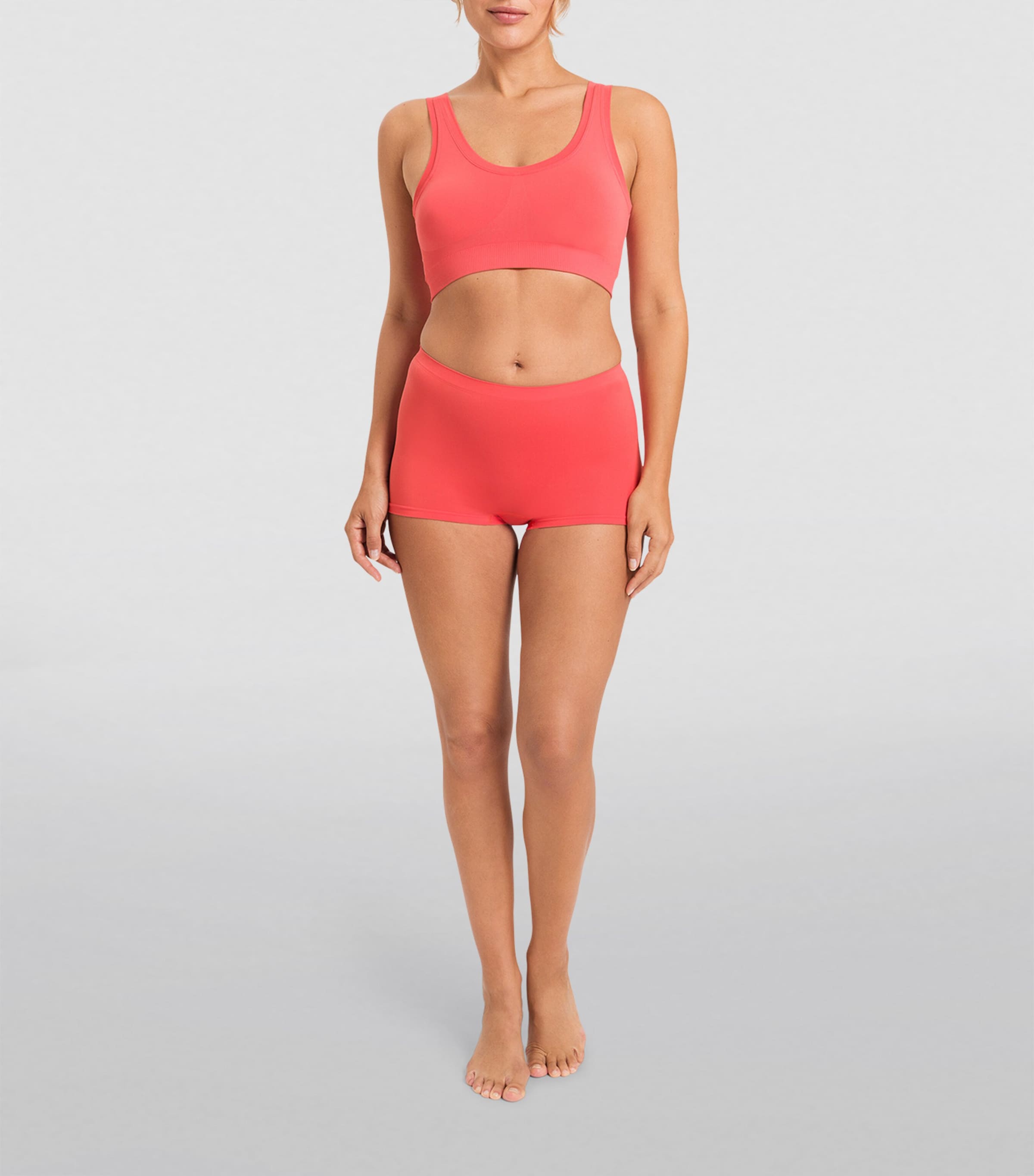 White Touch Feeling Crop Top