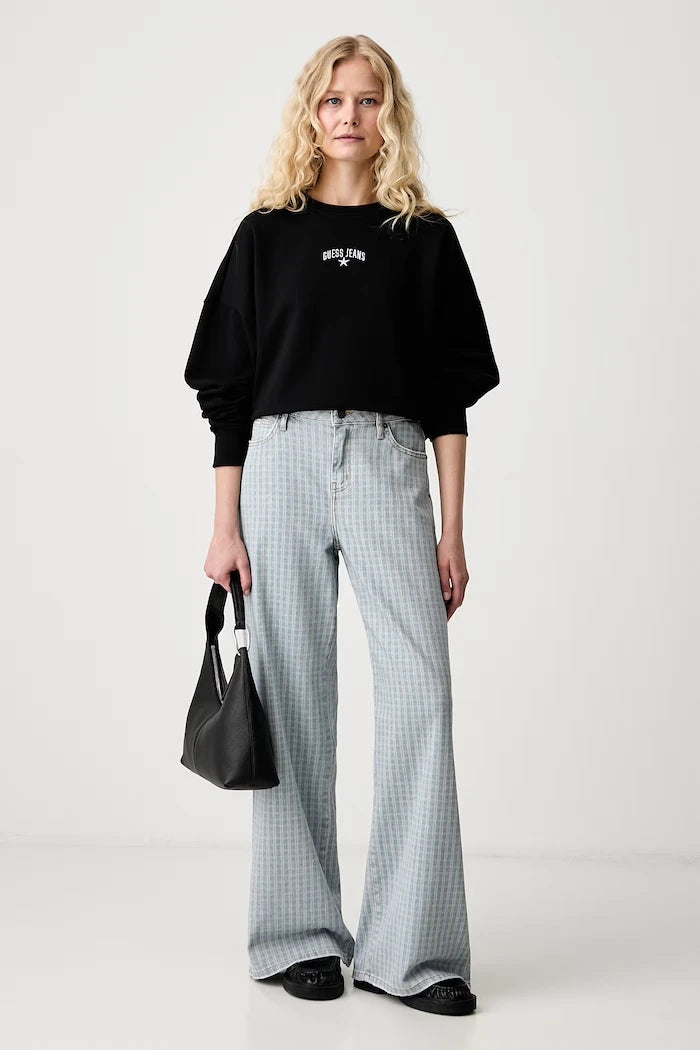 Kadın wide leg jean