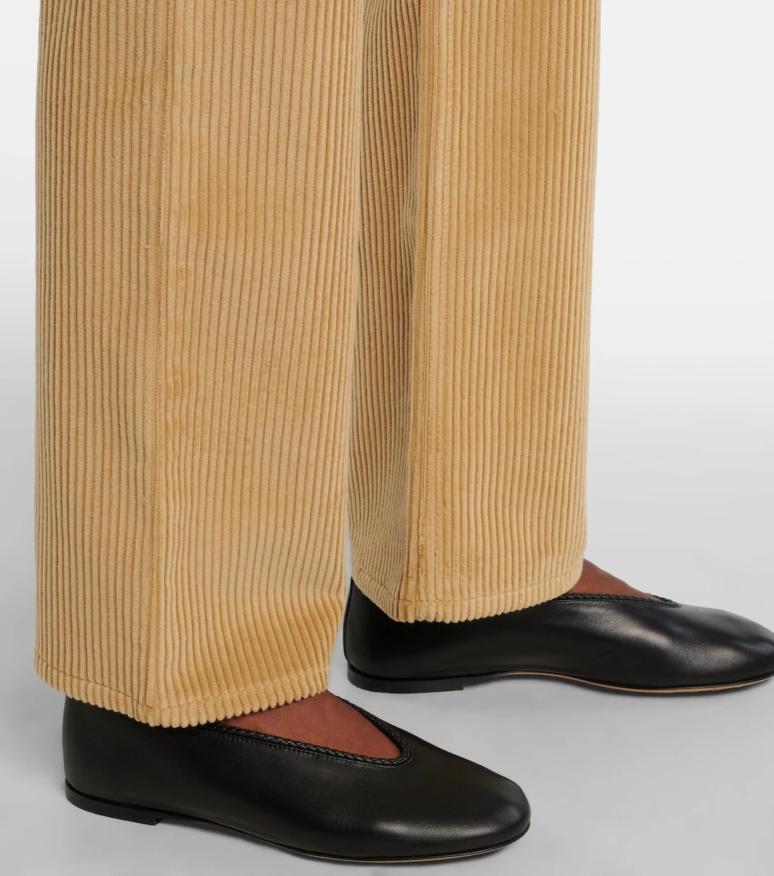 Bottega Veneta - Cotton corduroy flared pants