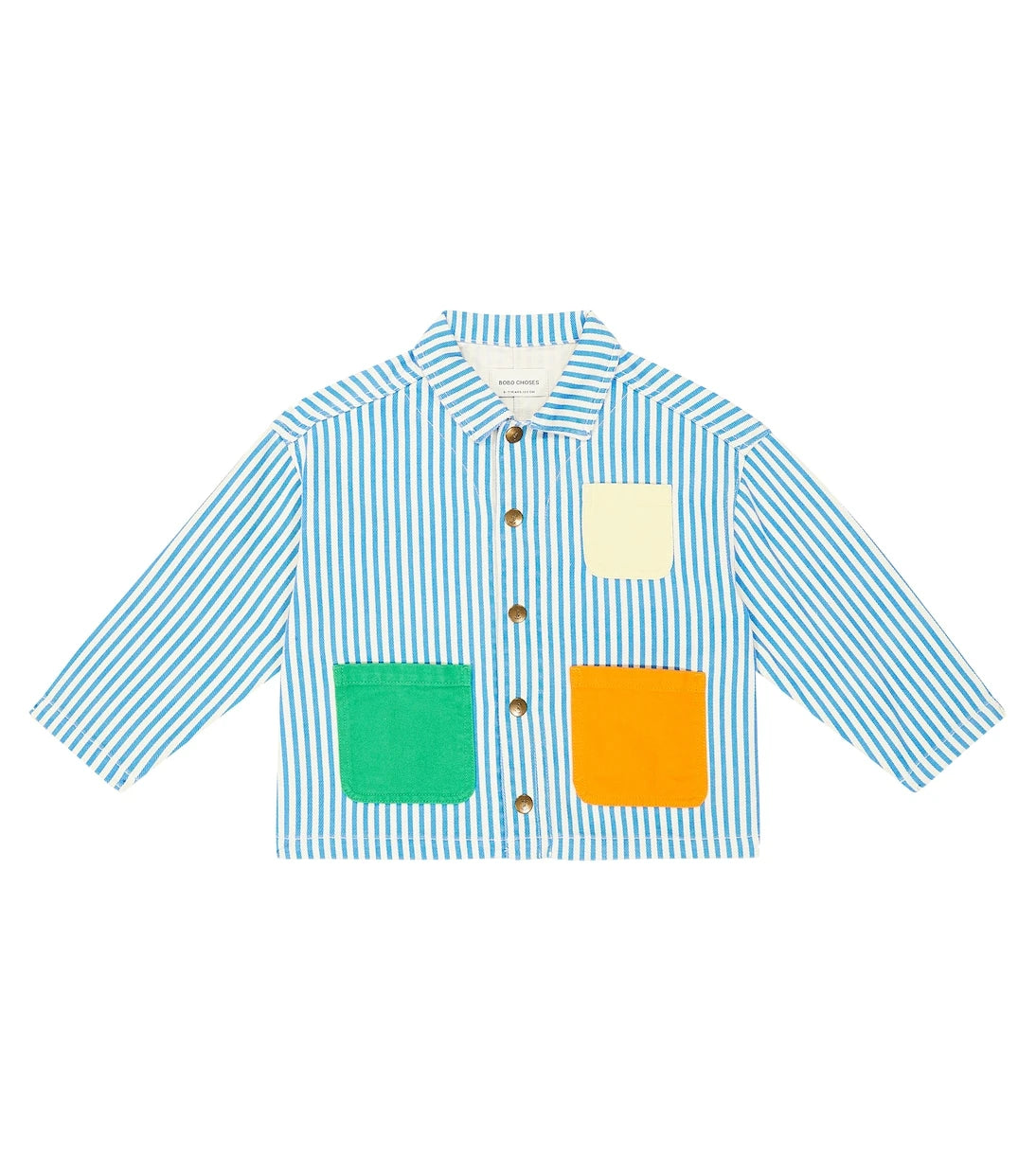 Bobo Choses - Striped cotton jacket