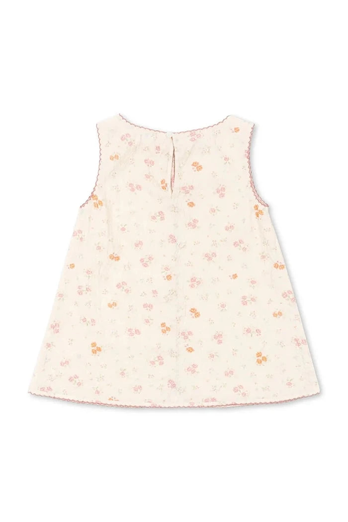 Konges Sløjd pamuklu yazlık elbise ELIN DRESS GOTS