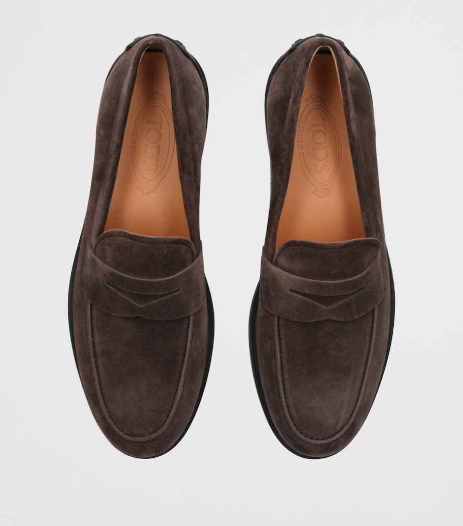 Tod's Suede Gomma Loafers