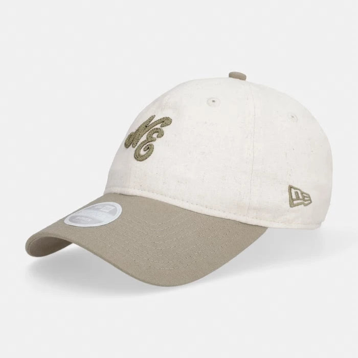 New Era keten beyzbol şapkası NE LINEN 920