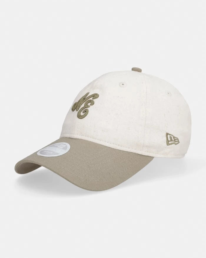 New Era keten beyzbol şapkası NE LINEN 920