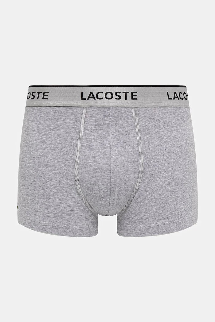 Lacoste Erkek Dar Kesim Pamuklu Boxer 3'lü