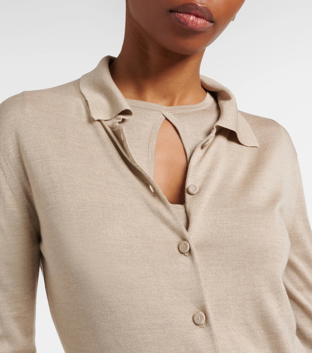 Max Mara - Flash silk and cashmere shirt