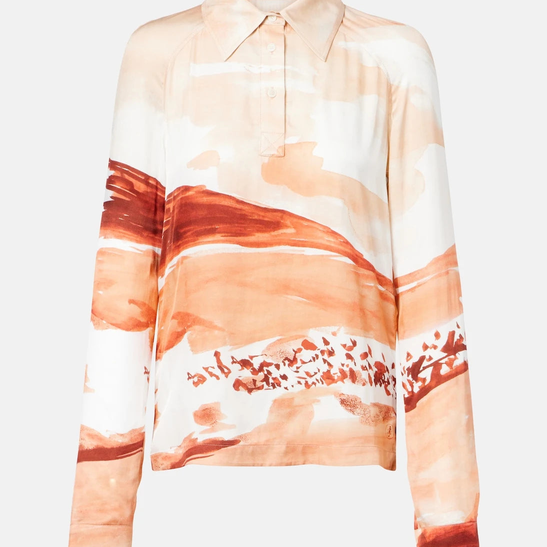 JW Anderson - Printed polo shirt