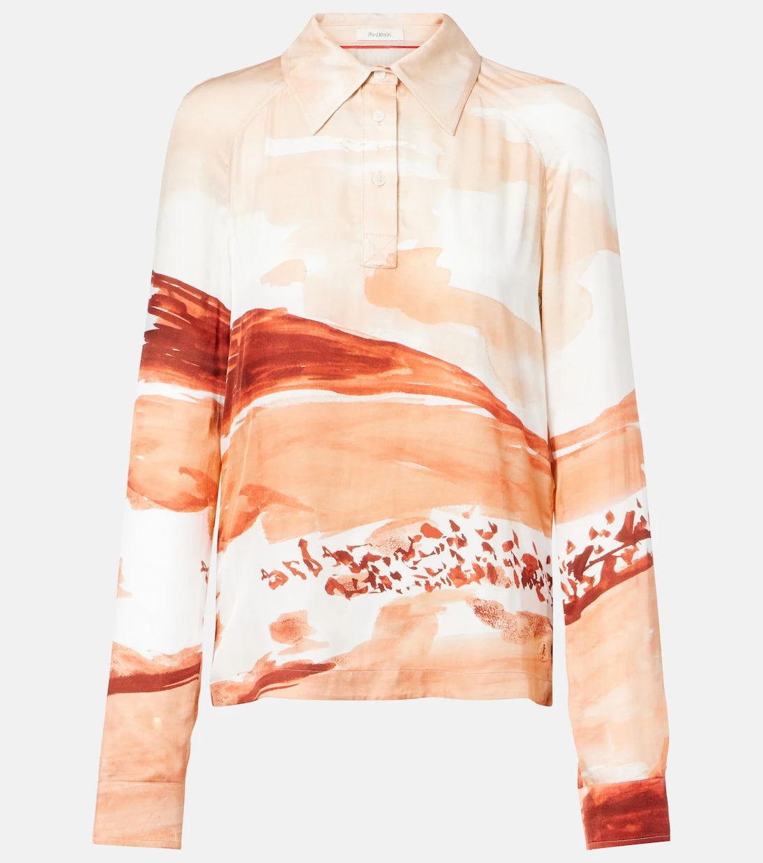 JW Anderson - Printed polo shirt