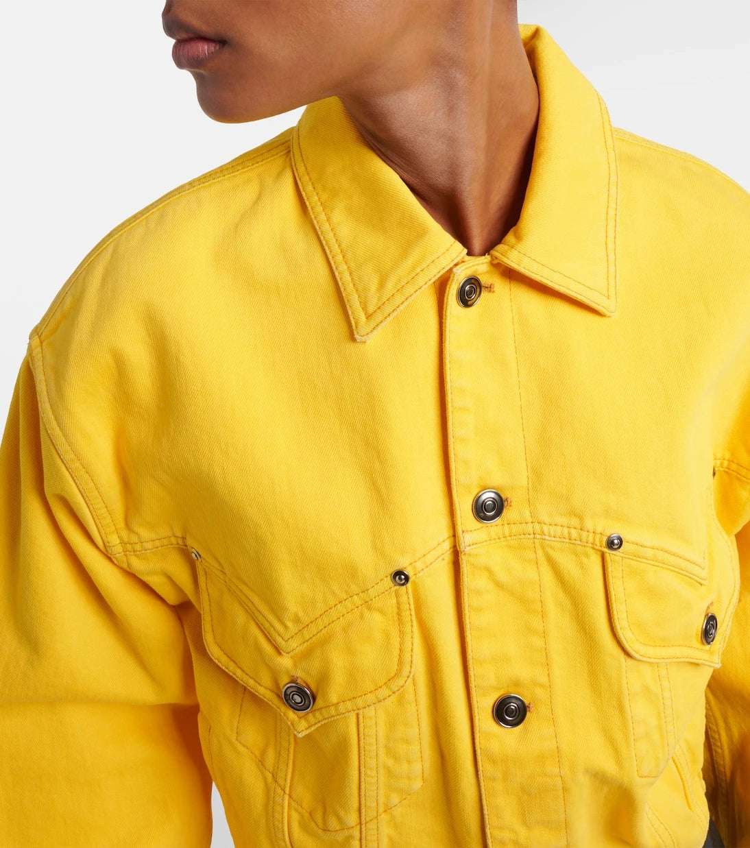 Versace - Denim blouson jacket