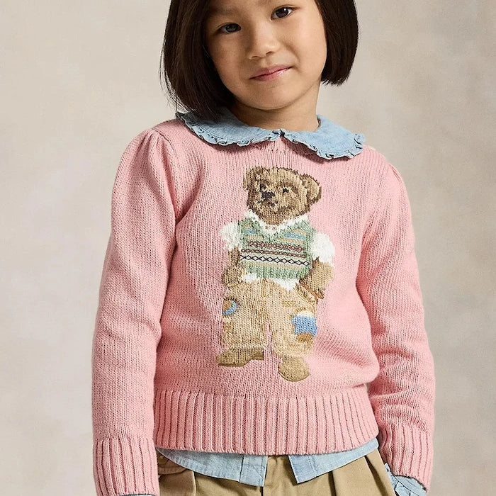 Polo Ralph Lauren пуловер за деца от памук