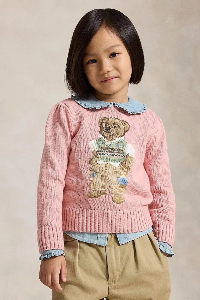 Polo Ralph Lauren пуловер за деца от памук