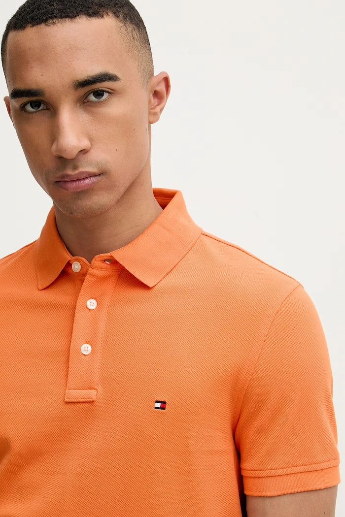Tommy Hilfiger тениска с яка мъжка