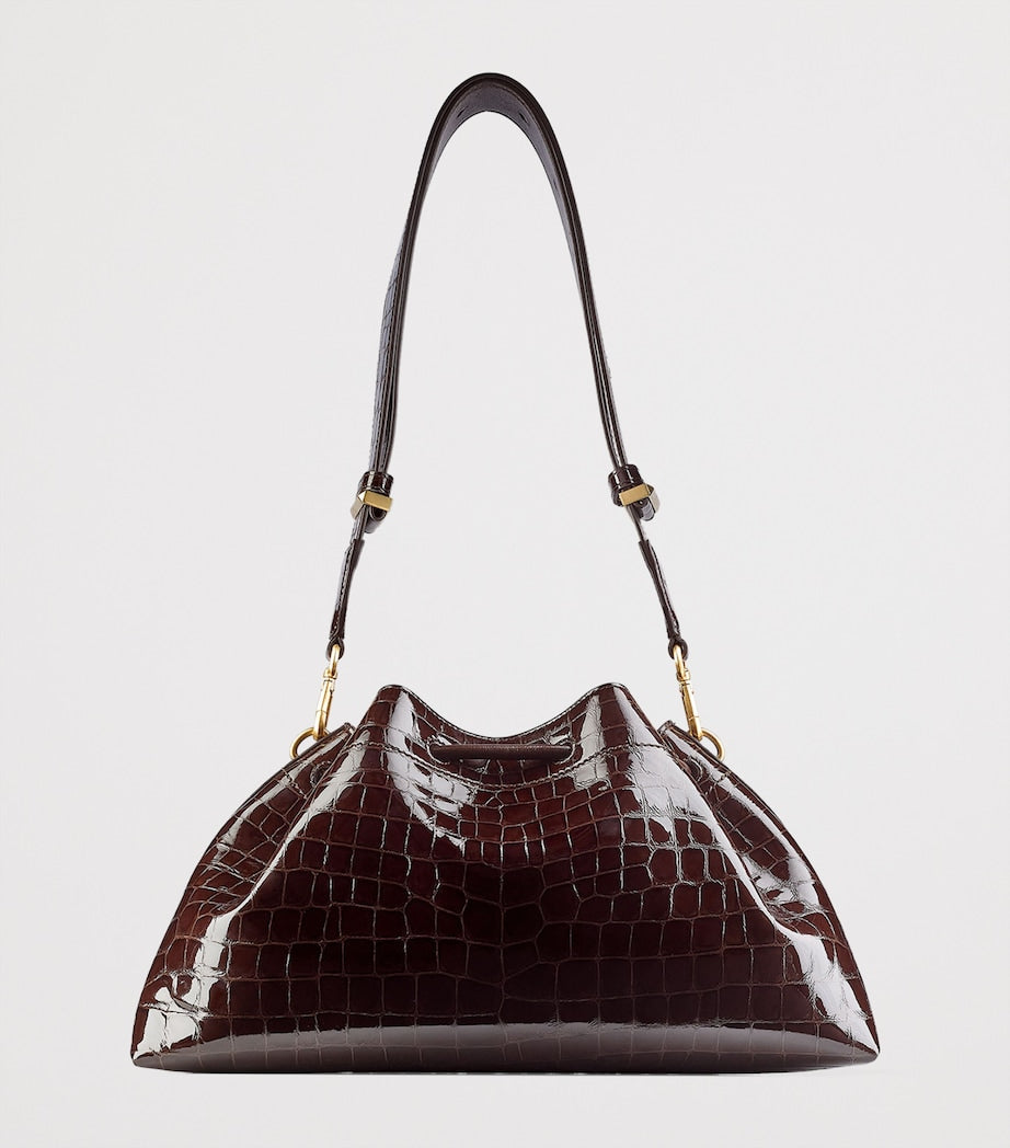 Medium Cinch Leather Shoulder Bag