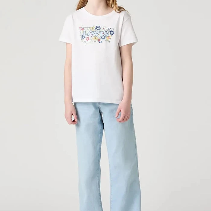 Детски дънки Levi's WIDE LEG JEANS
