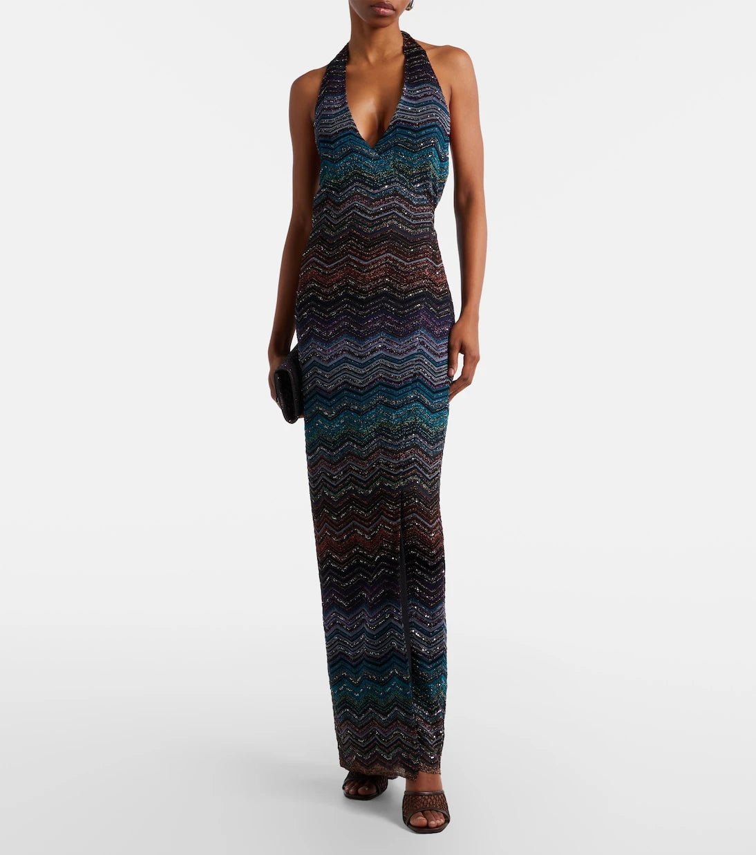 Missoni - Sequined lamé gown