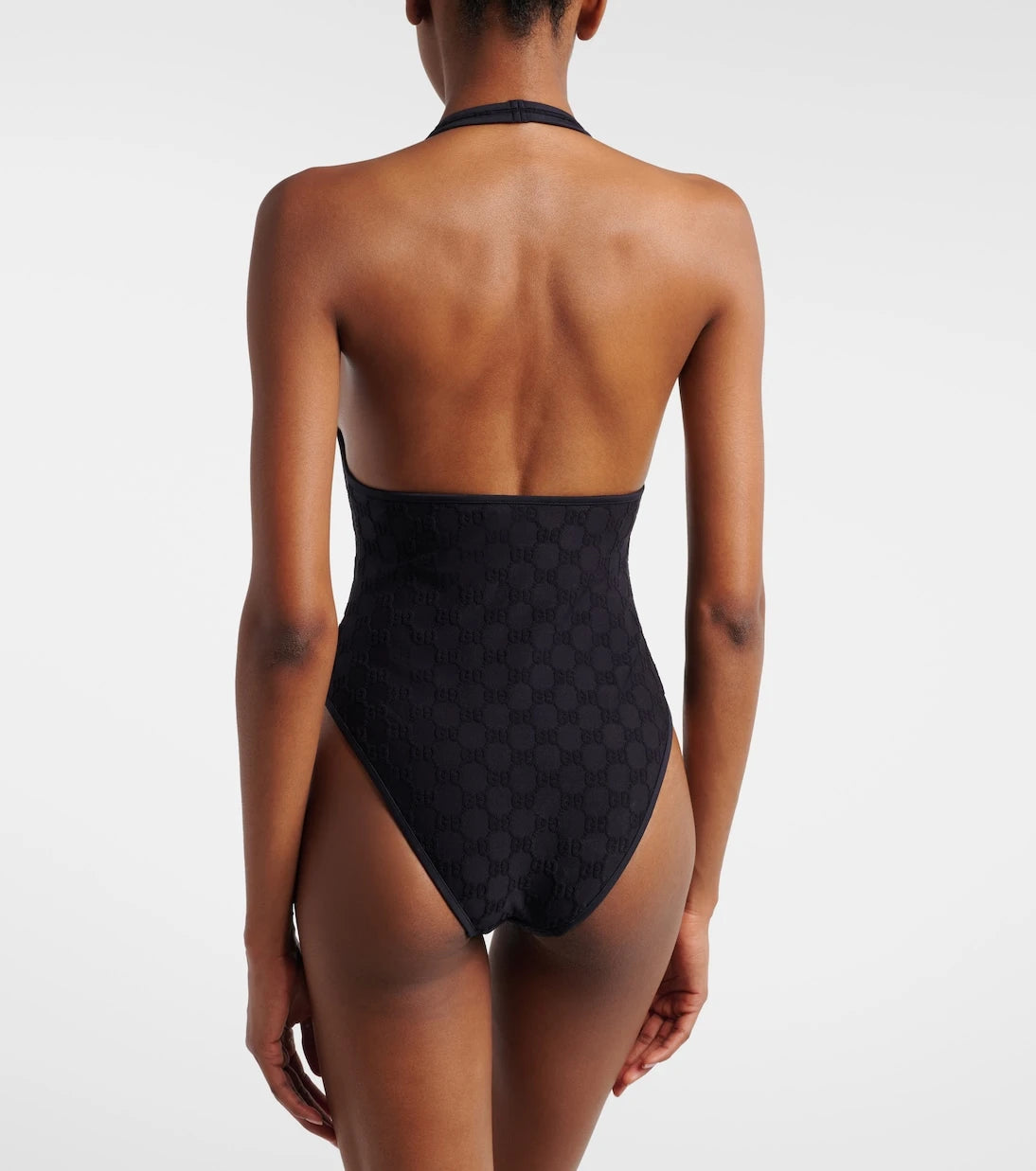 Gucci - GG terry-trimmed jersey swimsuit