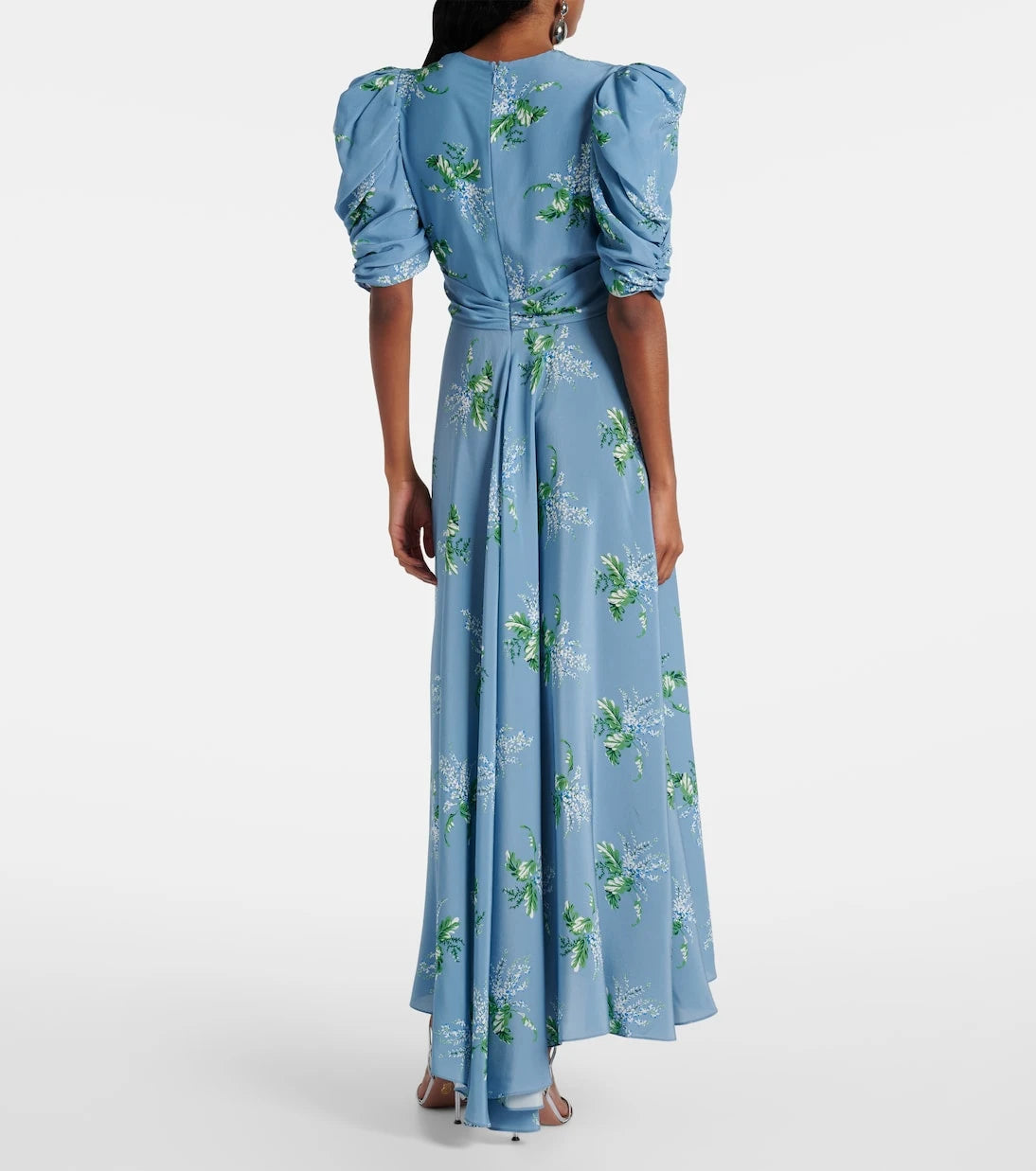 Rodarte - Floral silk cocktail dress