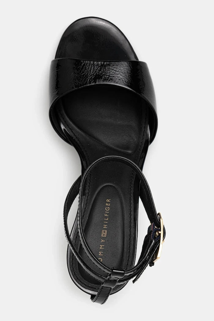 Кожени обувки с тънък ток Tommy Hilfiger TH ELEGANT PATENT SANDAL