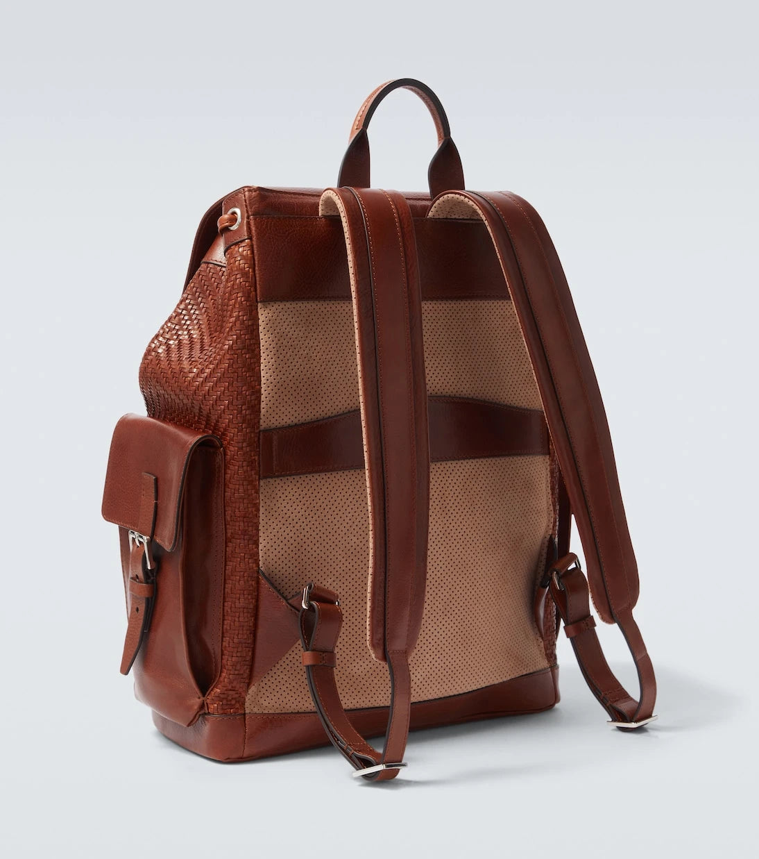 Brunello Cucinelli - City leather backpack