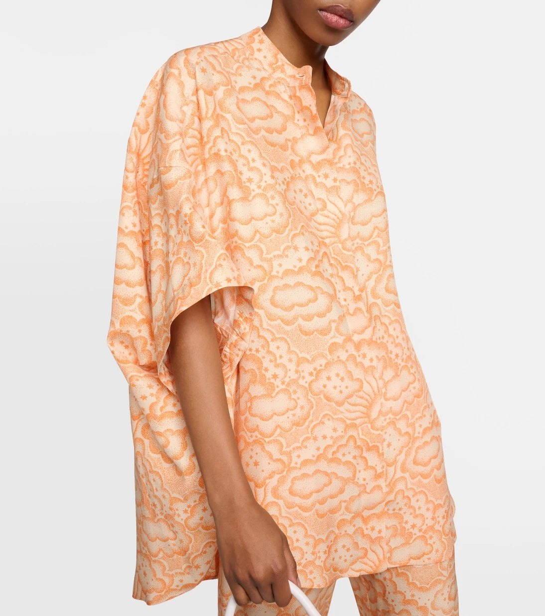 Stella McCartney - Printed silk blouse