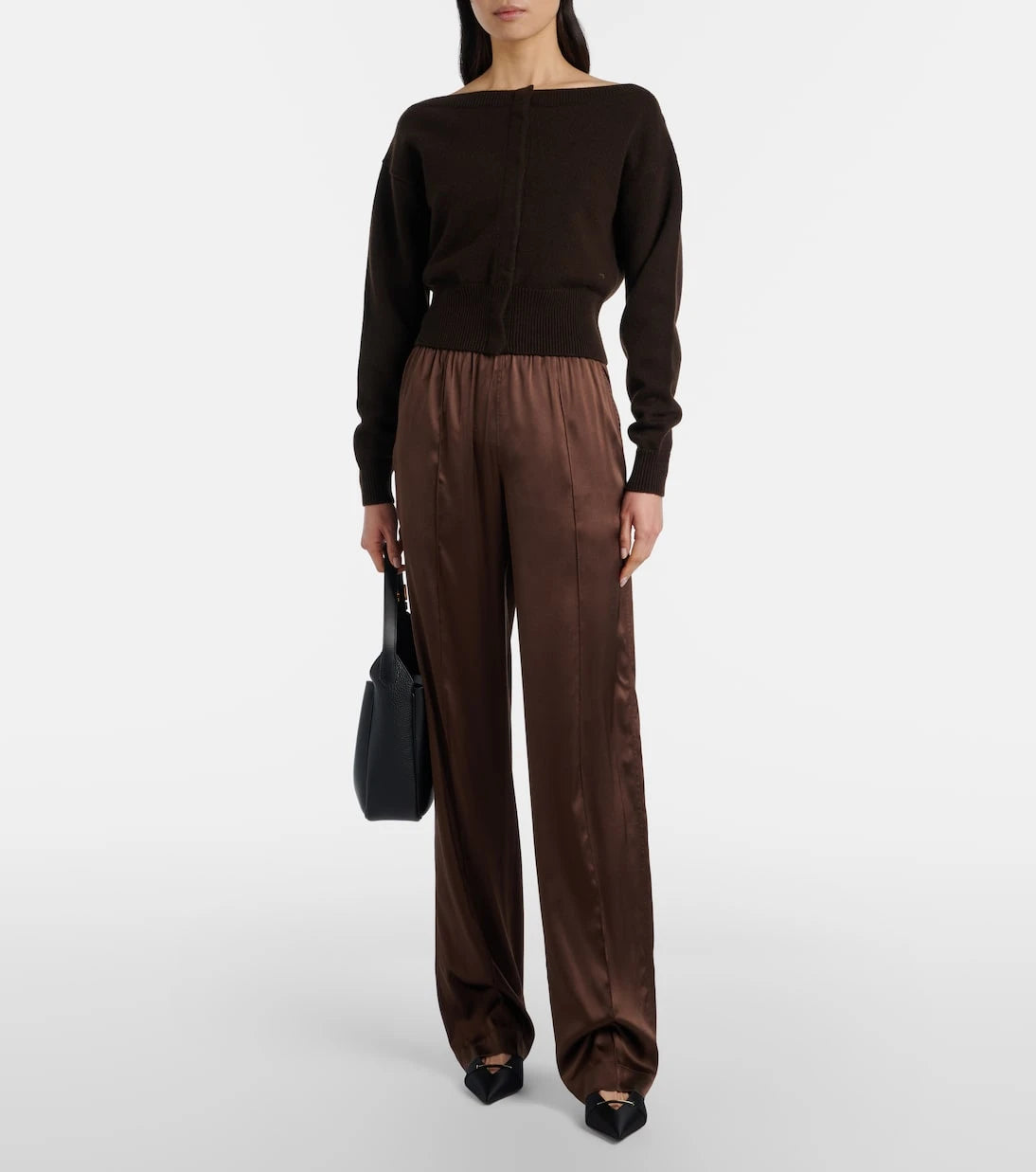 Tom Ford - Off-shoulder cashmere cardigan