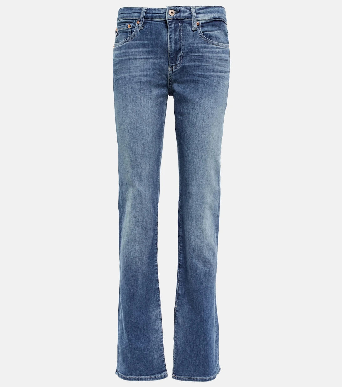 AG Jeans - Knoxx high-rise boyfriend jeans