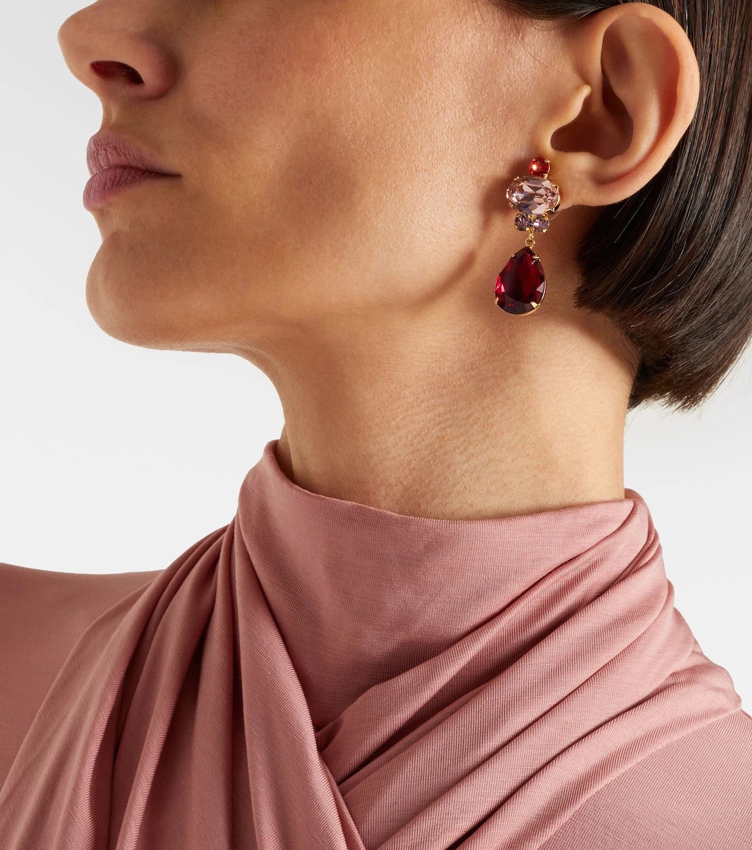 Jennifer Behr - Catherine gold-plated drop earrings
