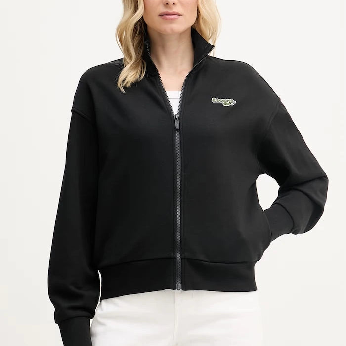 Lacoste суичър с цип дамски с памук