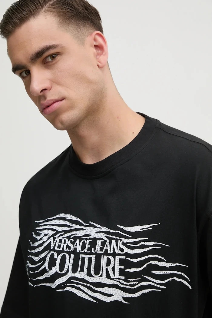 Памучна тениска Versace Jeans Couture