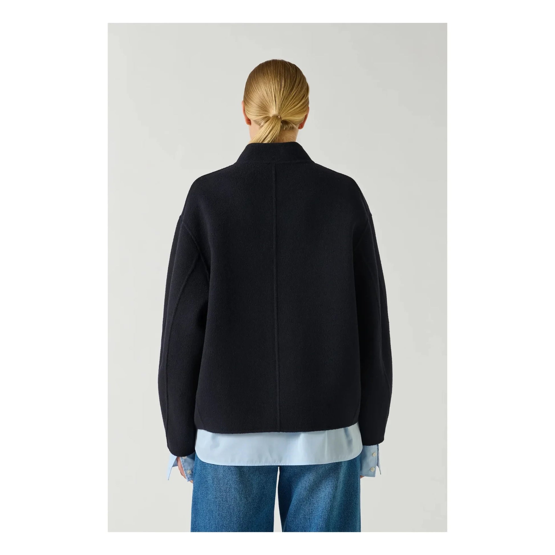 Soeur - Windsor Coat Wool | Navy blue