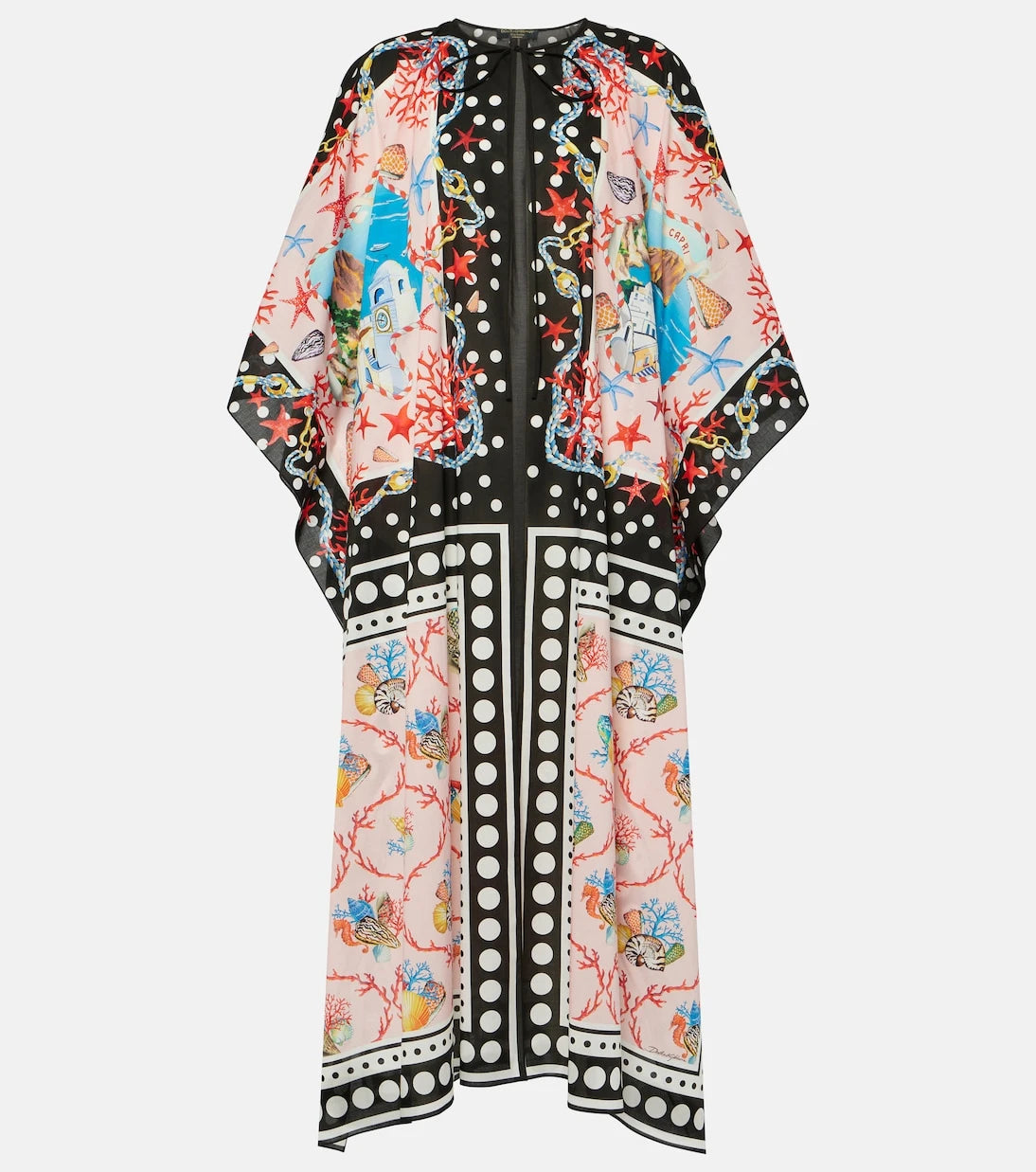 Dolce&Gabbana - Capri printed cotton kaftan