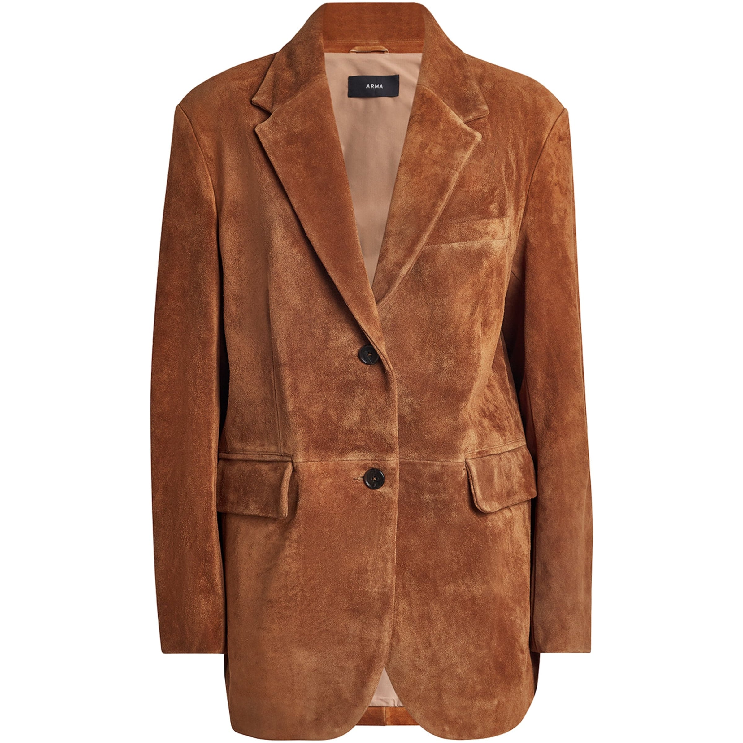 Arma Brown Suede Benny Blazer