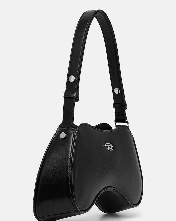 Diesel PLAY PLAY SHOULDER Crossbody Deri Çanta