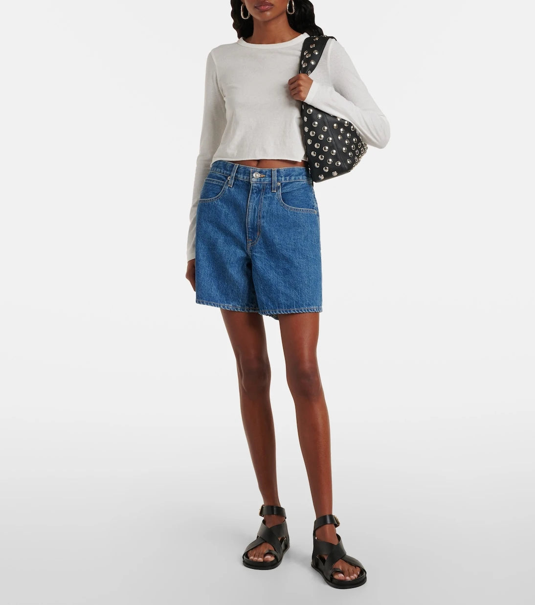 Slvrlake - Walker denim shorts