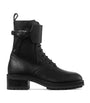 Jimmy Choo Black Rosabel 55 Biker Boots